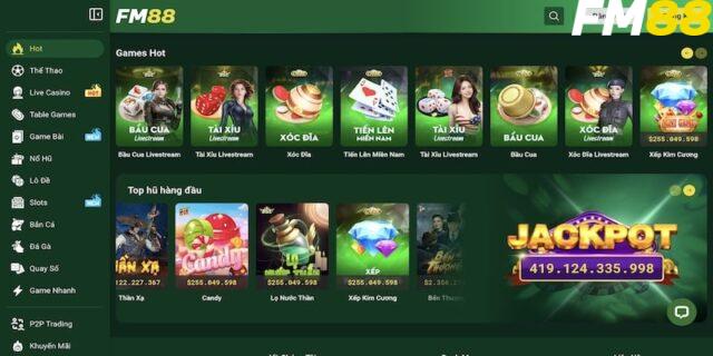 Ưu điểm vượt trội của game nổ hũ Fm88 so với nền tảng khác
